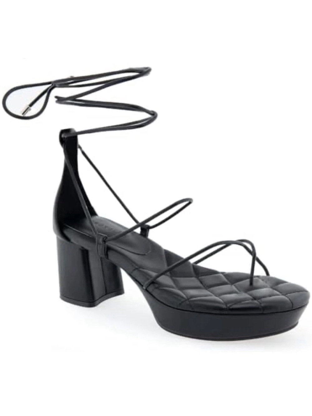 Aerosoles Caramia Comfortable Women's US 9 Lace Up Platform Sandal Black
